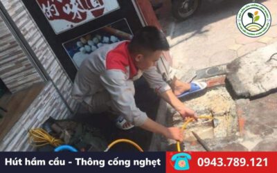 Dịch vụ thông cống nghẹt huyện An Biên