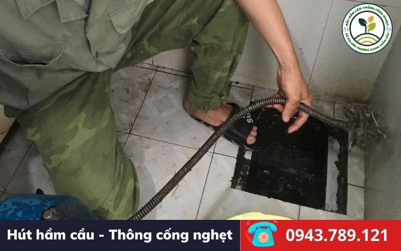 Thông cống nghẹt huyện Hòn Đất