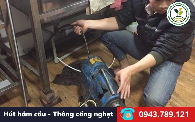 Thông cống nghẹt huyện Hòn Đất