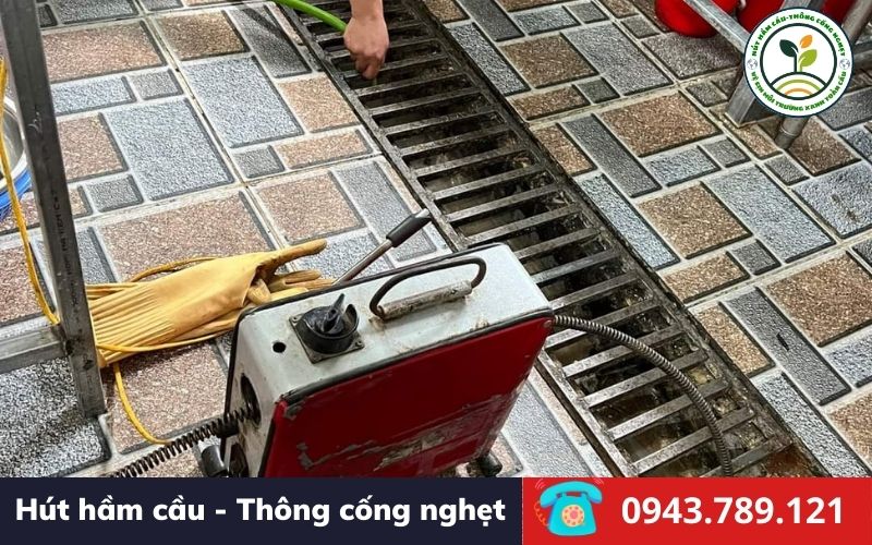 Thông cống nghẹt huyện Kiên Lương