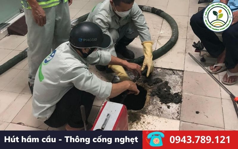 Thông cống nghẹt huyện Tân Hiệp