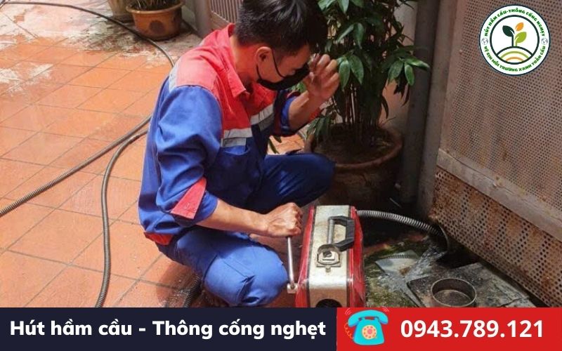 Thông cống nghẹt huyện Tân Hiệp