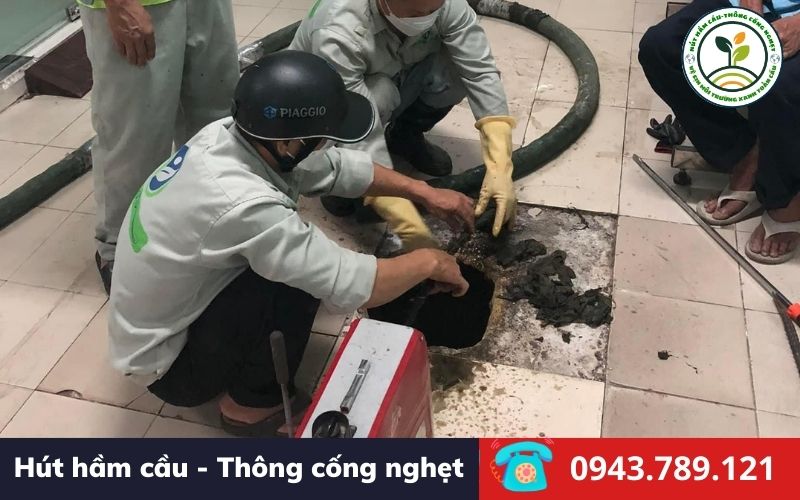 Thông cống nghẹt huyện An Minh