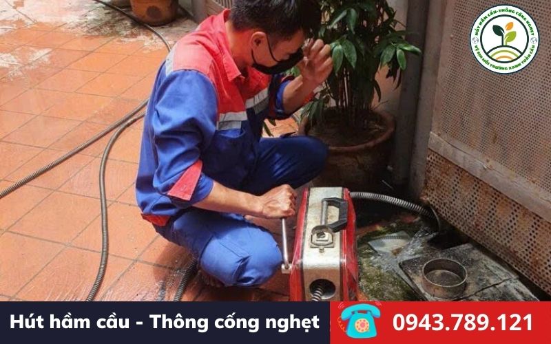 Thông cống nghẹt huyện An Minh