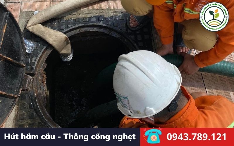 Thông cống nghẹt huyện An Minh