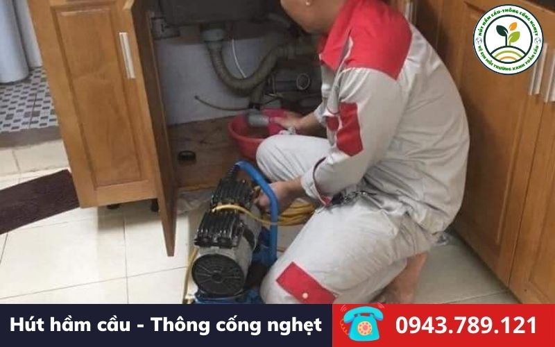 Thông cống nghẹt huyện Kiên Hải