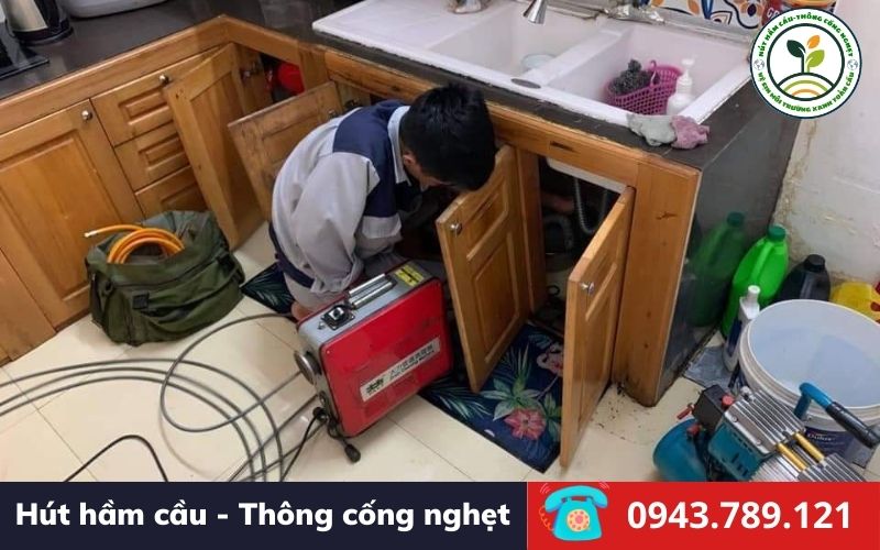 Thông cống nghẹt huyện Kiên Hải