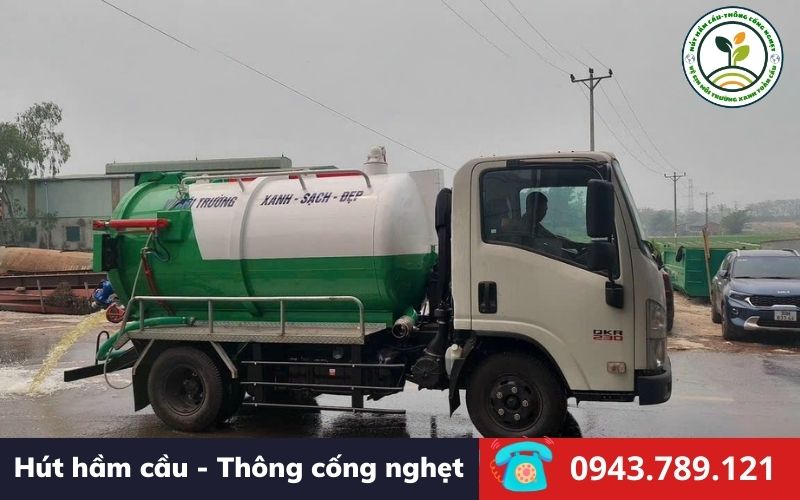 Hút hầm cầu huyện Châu Thành Tiền Giang