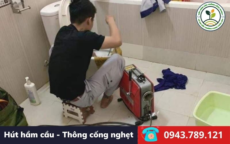 Hút hầm cầu huyện Gò Công Đông