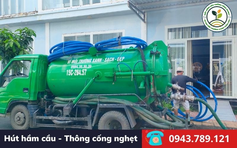 Dịch vụ hút hầm cầu Quận 12