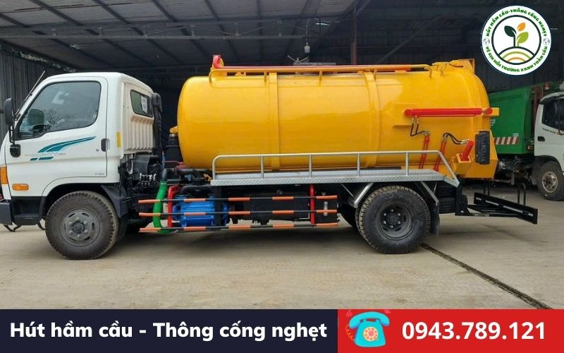 Dịch vụ hút hầm cầu Quận Tân Phú