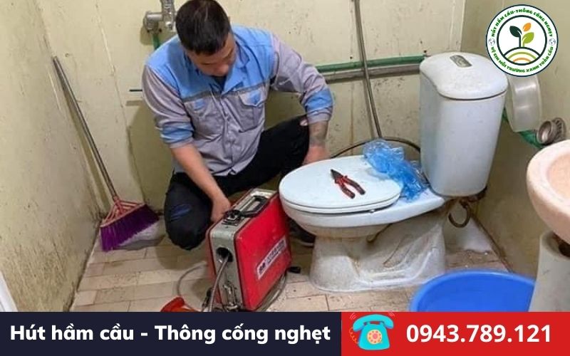 Thông bồn cầu huyện Cần Đước