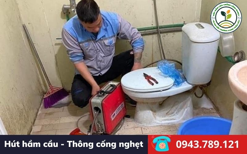 Thông bồn cầu huyện Hồng Dân