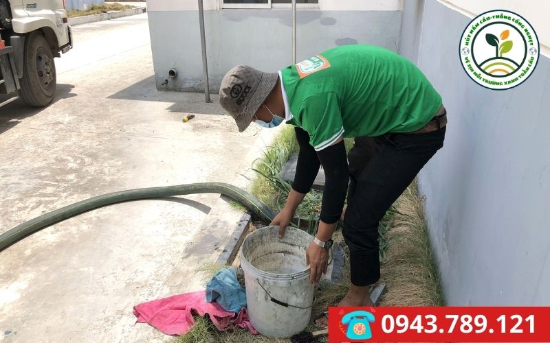 Hút bể phốt thị xã Nghi Sơn