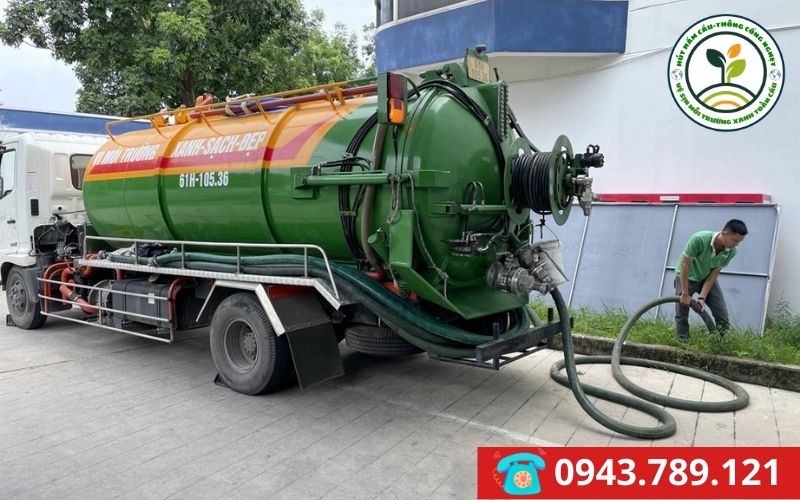 Dịch vụ hút bể phốt tại Mỹ Đức