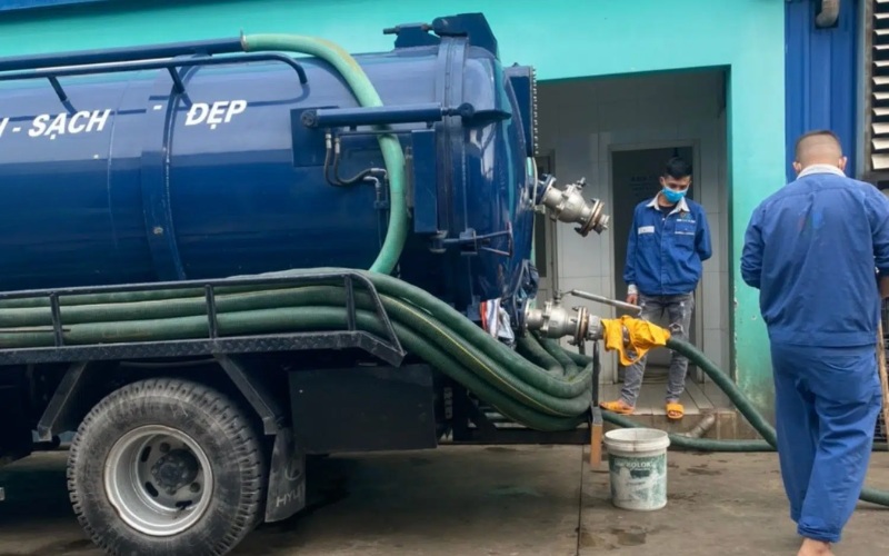 Dịch vụ hút hầm cầu Huyện Củ Chi giá rẻ, tiếp cận nhanh 6 hut ham cau quan huyen cu chi 1