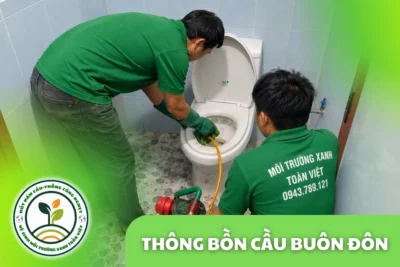 Thông Bồn Cầu Buôn Đôn 24/7 | Kiểm Tra Xả Yếu, Trào Ngược