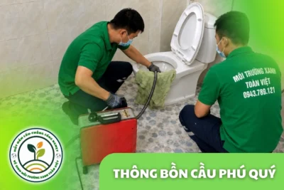 Thông Bồn Cầu Phú Quý 24/7 | Xử Lý Giấy Và Dị Vật