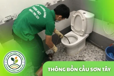 Thông Bồn Cầu Sơn Tây | Gỡ Dị Vật, Hạn Chế Tháo Dỡ