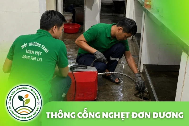 Thông Cống Nghẹt Đơn Dương 24/7 | Kiểm Tra Tận Nơi