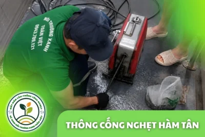 Thông Cống Nghẹt Hàm Tân | Làm Sạch Cặn Dầu Mỡ
