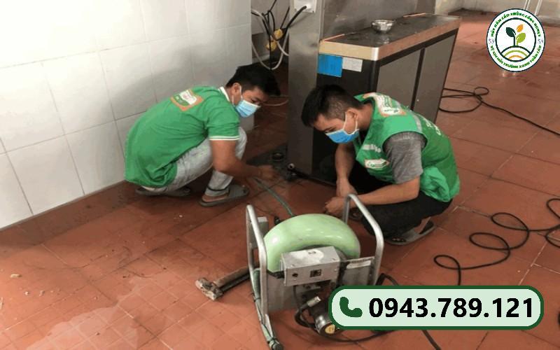 Dịch vụ thông cống nghẹt Long Điền