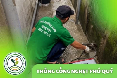 Thông Cống Nghẹt Phú Quý | Làm Sạch Cặn Dầu Mỡ