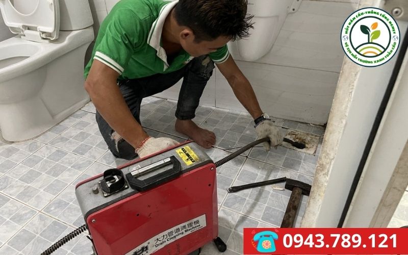 Dịch vụ thông cống nghẹt quận Hải Châu