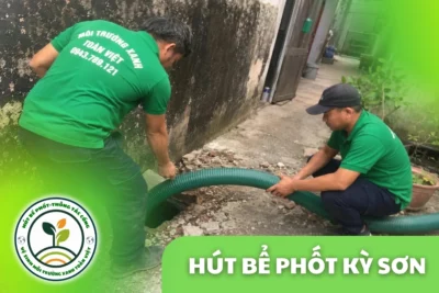 Hút Bể Phốt Kỳ Sơn 24/7 | Môi Trường Xanh Toàn Việt