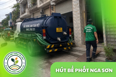 Hút Bể Phốt Tại Nga Sơn 24/7, Xe Về Ngay Trong Ngày