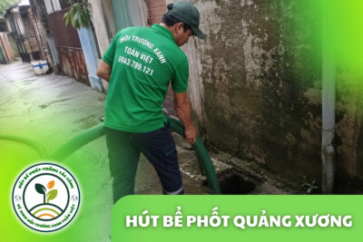Hút Bể Phốt Tại Quảng Xương 24/7, Xe Tới Sau 40 Phút