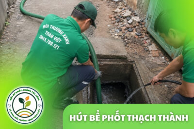 Hút Bể Phốt Tại Thạch Thành, Nhận Lịch Cả 2 Buổi Sáng Chiều