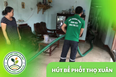 Hút Bể Phốt Tại Thọ Xuân 24/7, Xe Trực Gần Sân Bay