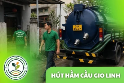 Hút Hầm Cầu Gio Linh, Tính theo m³ | Gọi 24/7