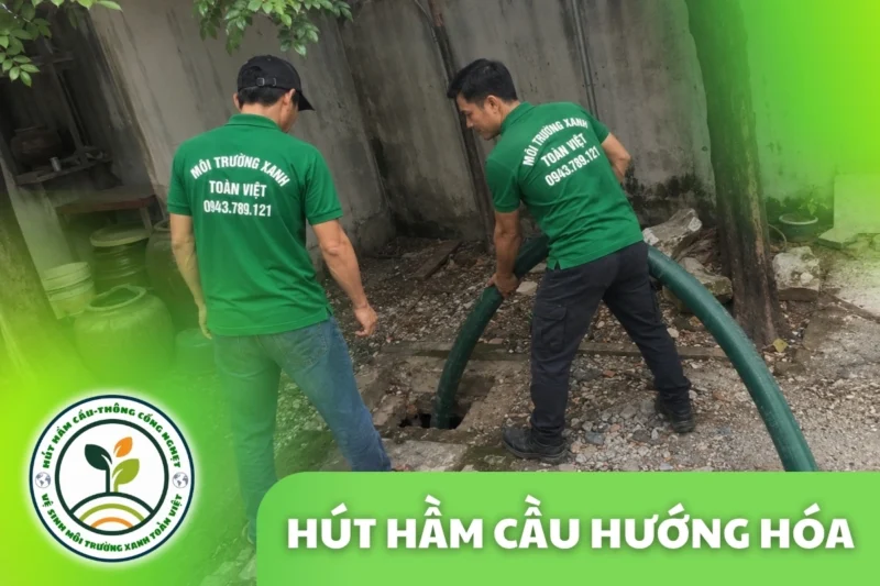 Hút Hầm Cầu Hướng Hóa, theo m³ | Gọi Xe 24/7