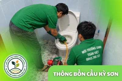 Thông Bồn Cầu Kỳ Sơn 24/7 | Báo Giá Trước Khi Làm