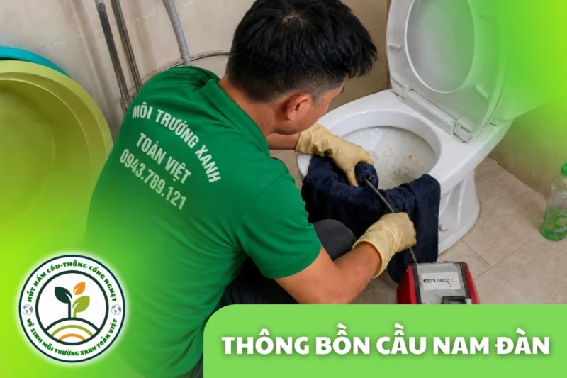 Thông Bồn Cầu Nam Đàn | Gỡ Dị Vật, Hạn Chế Tháo Dỡ