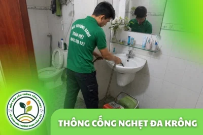 Thông Cống Nghẹt Đakrông | Xử Lý Bùn Và Nước Trào