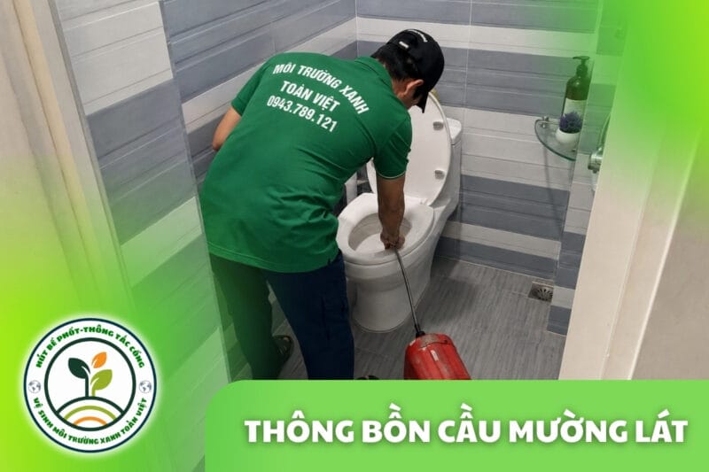 Thông Tắc Bồn Cầu Tại Mường Lát 24/7, Thợ Trực Suốt 7 Ngày