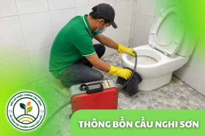 Thông Tắc Bồn Cầu Tại Nghi Sơn 24/7, Không Đục Phá Nền