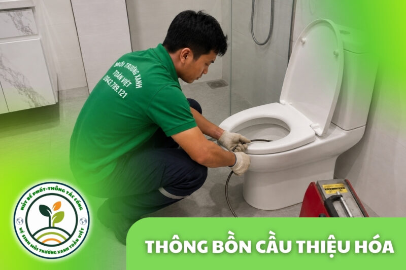 Thông Tắc Bồn Cầu Tại Thiệu Hóa 24/7, Xử Lý Trong 60 Phút