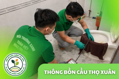 Thông Tắc Bồn Cầu Tại Thọ Xuân 24/7, Nhận Ca Gấp Cả Đêm