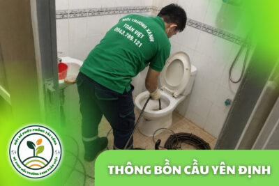 Thông Tắc Bồn Cầu Tại Yên Định 24/7, Lấy Vật Cản Ra Tận Nơi