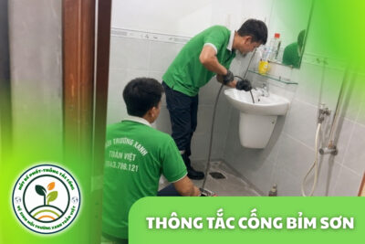 Thông Tắc Cống Tại Bỉm Sơn 24/7, Thợ Hẹn Giờ Theo Vị Trí