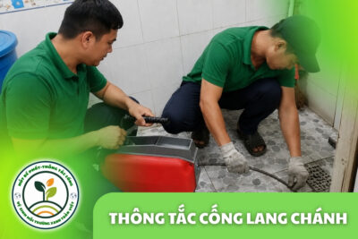 Thông Tắc Cống Tại Lang Chánh 24/7, Xe Tới Sau 45 Phút