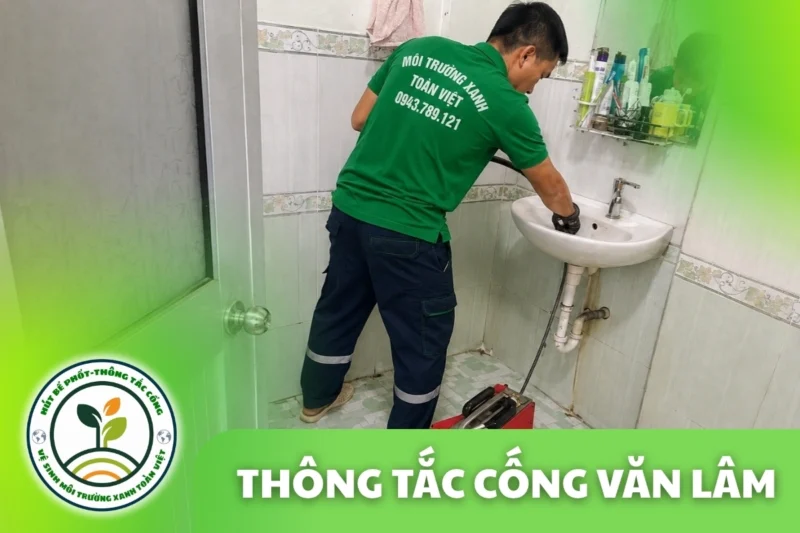 Thông Tắc Cống Văn Lâm 24/7 | Môi Trường Xanh Toàn Việt