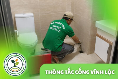 Thông Tắc Cống Tại Vĩnh Lộc 24/7, Báo Giá Trước Khi Làm