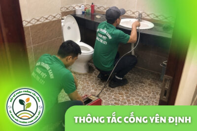 Thông Tắc Cống Tại Yên Định 24/7, Khảo Sát Trước Rồi Báo Giá