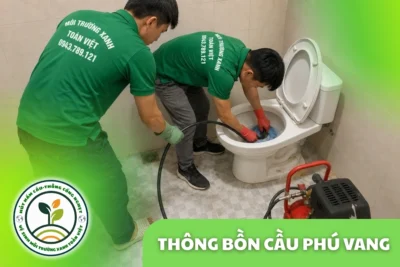 Thông Bồn Cầu Phú Vang 24/7 | Xử Lý Giấy Và Dị Vật