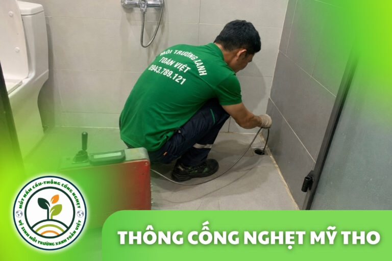 Thông Cống Nghẹt Mỹ Tho | Xử Lý Bùn Và Nước Trào